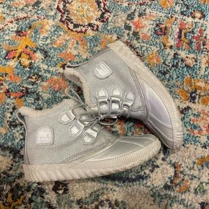Sorel Silver Boots